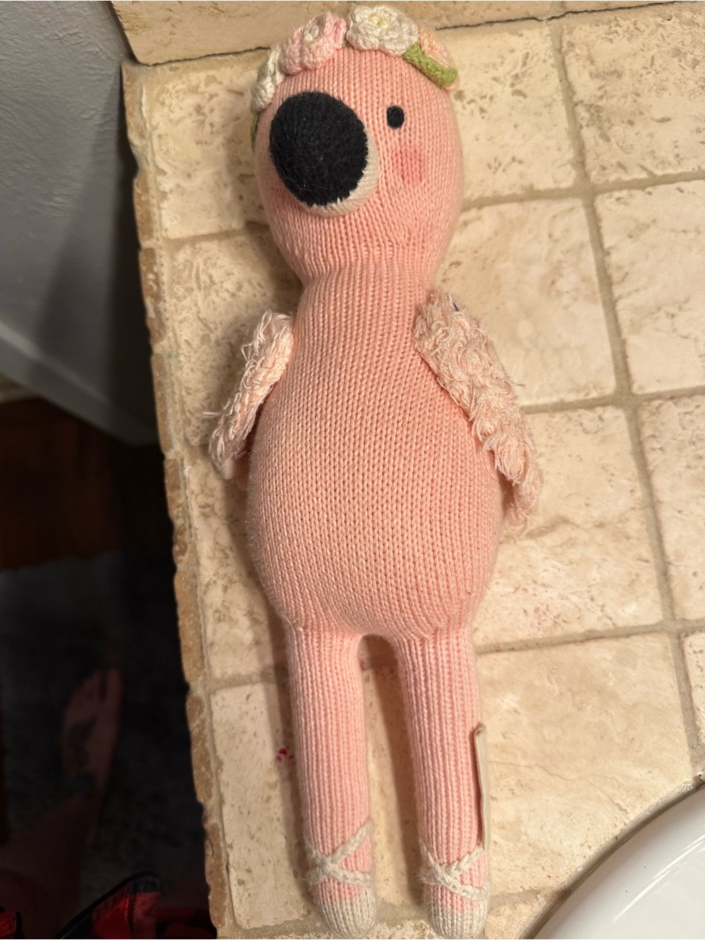 Cuddle + Kind Penelope the flamingo little